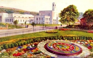 Floral Clock Victoria Gardens Swansea